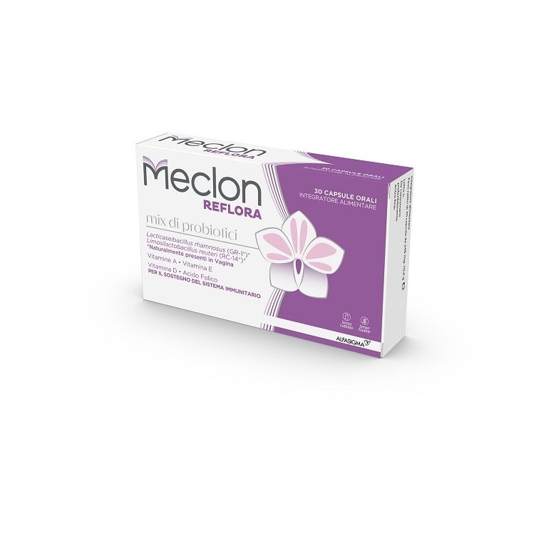 meclon reflora 30 capsule orali senza lattosio senza glutine