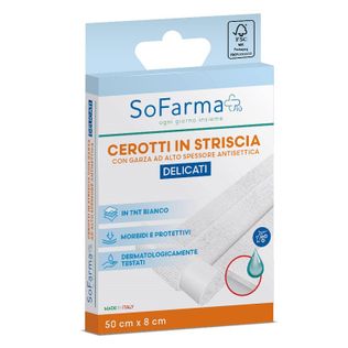 CEROTTO DELICATO STRISCIA 50X8 CM SOFARMAPIU'