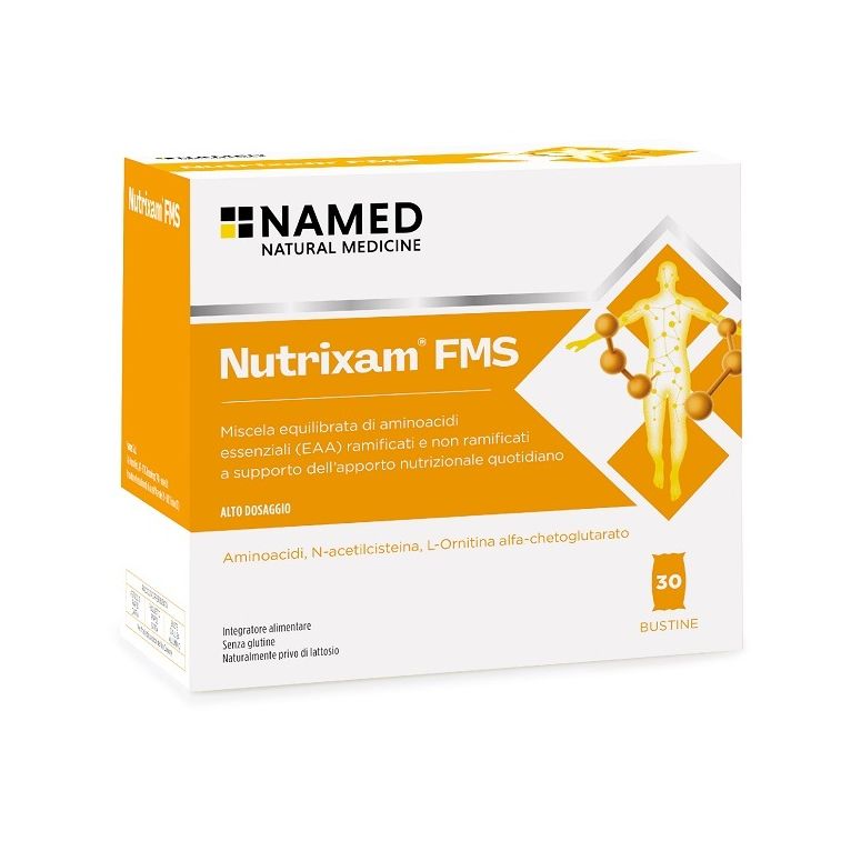 nutrixam fms 30 bustine da 6,5 g senza glutine naturalmenteprivo di lattosio