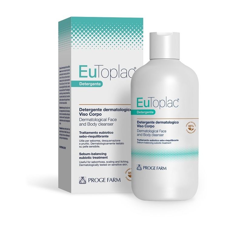 eutoplac detergente dermatologico viso corpo 300 ml