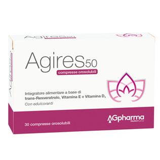 AGIRES 50 30 COMPRESSE OROSOLUBILI SCATOLA 5,4 G