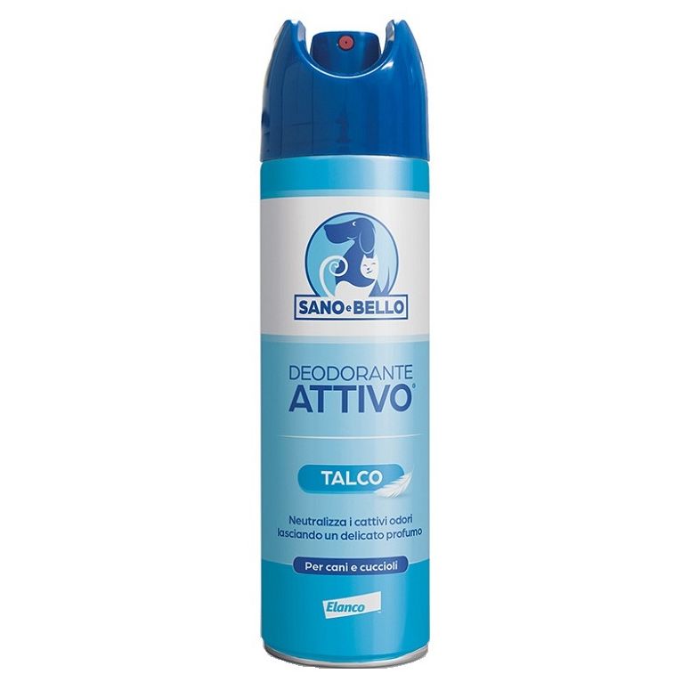sano e bello deodorante attivo talco 250 ml