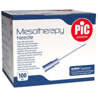 AGO PIC MESOTERAPIA STERILE MONOUSO APIROGENO ATOSSICO CONOLUER LOCK GAUGE 27 4 MM 1 PEZZO