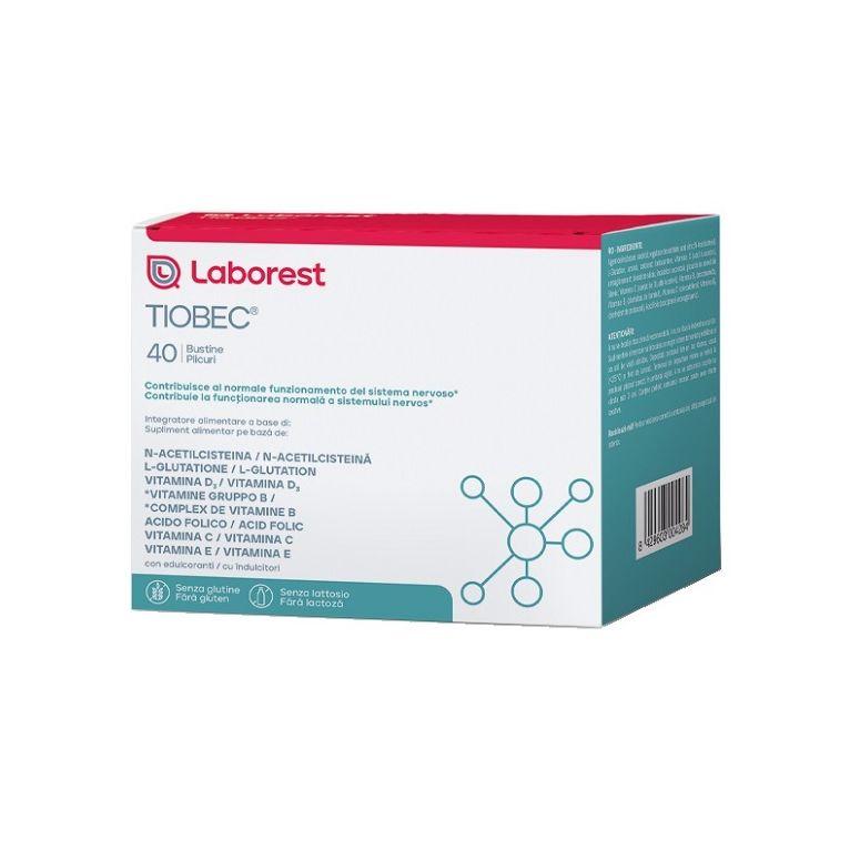 tiobec 40 bustine nuova formula 590