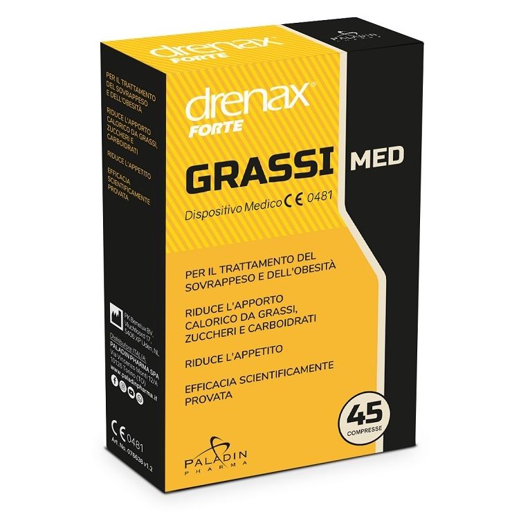 drenax forte grassi med 45 compresse