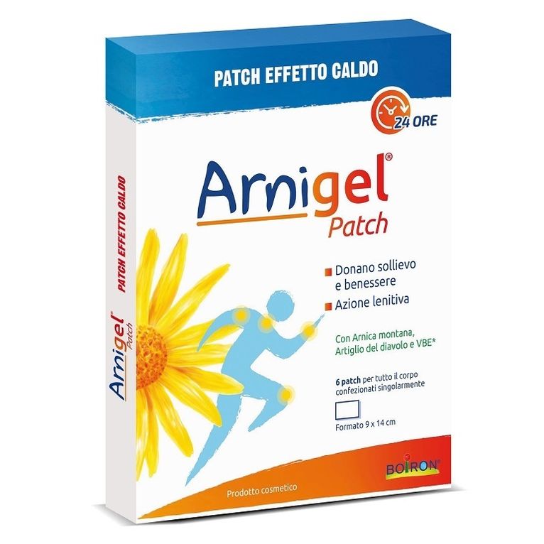 arnigel patch warm corpo 6 pezzi