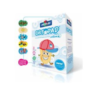 CEROTTO OCULARE PER ORTOTTICA ORTOPAD BOYS M 5,4X7,6 20 PEZZI