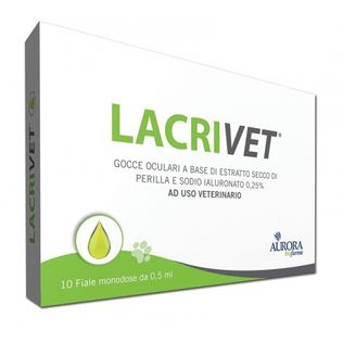 LACRIVET GOCCE OCULARI STRIP 10 FLACONCINI 0,5 ML