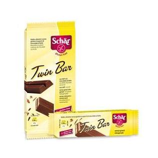 SCHAR TWIN BAR WAFERS RICOPERTI DI CIOCCOLATO AL LATTE 3 PEZZI DA 21,5 G