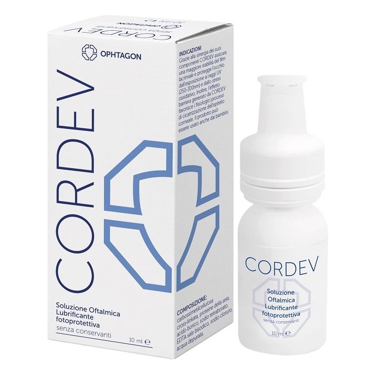 cordev soluzione oftalmica lubrificante of 10 ml