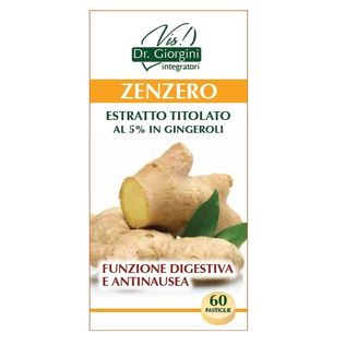 ZENZERO ESTRATTO TITOLATO 60 PASTIGLIE