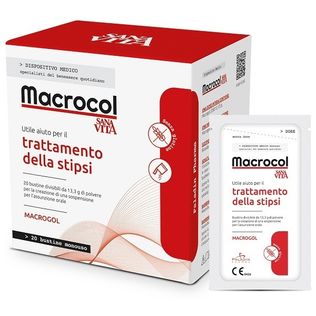 SANAVITA MACROCOL PLUS 20 BUSTINE DA 13,81 G
