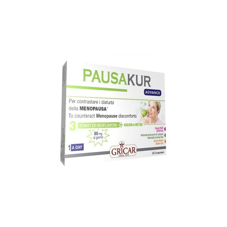 pausakur advance 30 compresse 800 mg