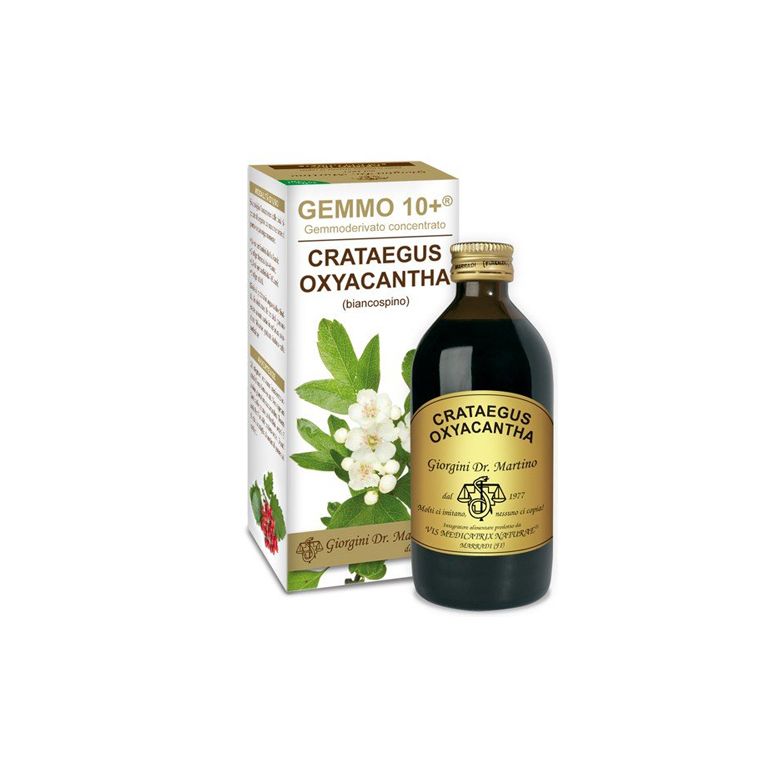gemmo 10+ biancospino liquido analcolico 200 ml
