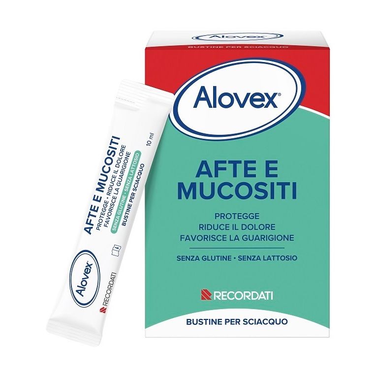 alovex afte e mucositi 20 bustine da 10 ml