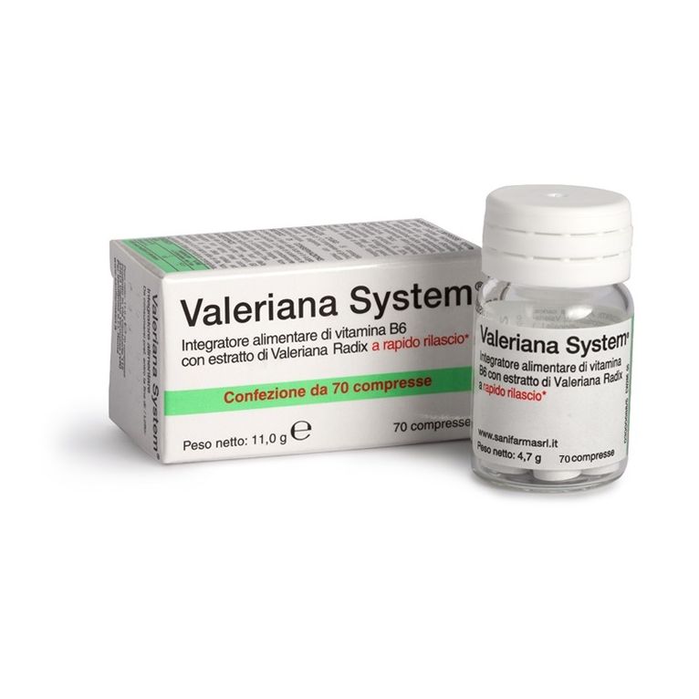 valeriana system 70 compresse