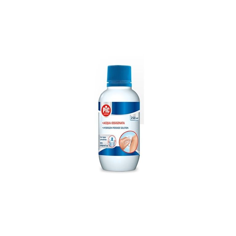 pic solution acqua ossigenata 10 volumi perossido di idrogeno 3% 250 ml