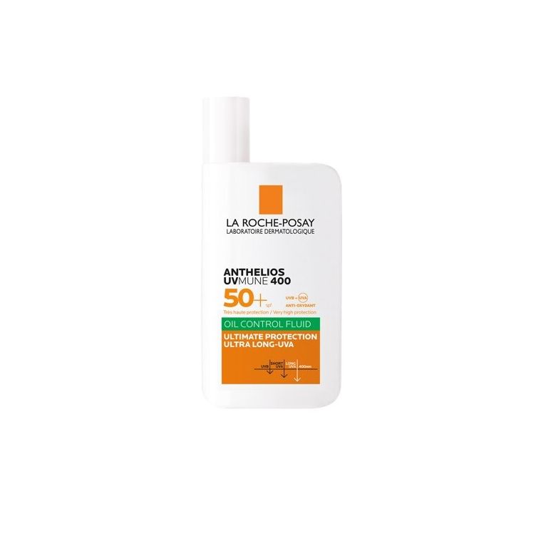 anthelios fluido oil control con profumo uvmune spf50+ 50 ml