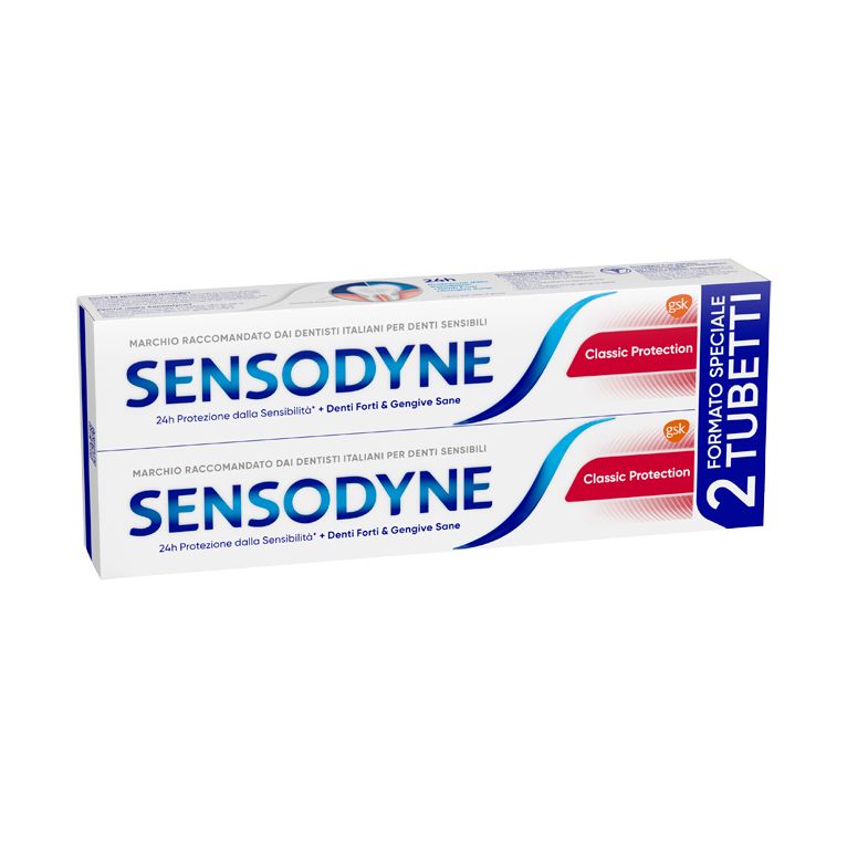 sensodyne classico protection 2 x 75 ml