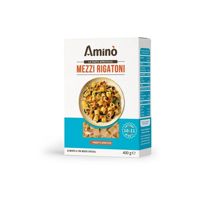 amino' mezzi rigatoni aproteici 400 g