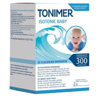 TONIMER ISOTONIC 300 BABY 12 FLACONCINI DA 5 ML