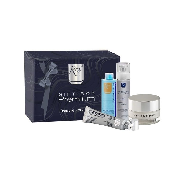 rev gift premium 1 rev efface acqua 100 ml + 1 rev idrax botu' 50 g + 1 rev idrax viso 50 g + 1 rev idrax contour 15 g