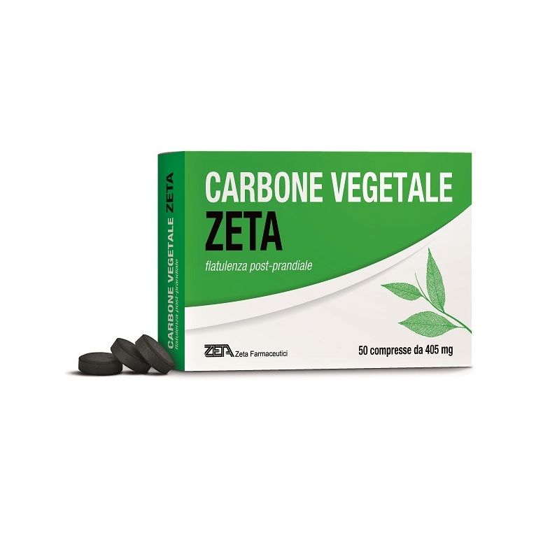 carbone vegetale 50 compresse da 405 mg