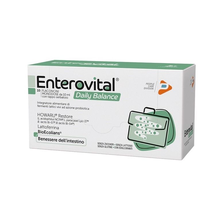 enterovital daily balance 10 flaconcini