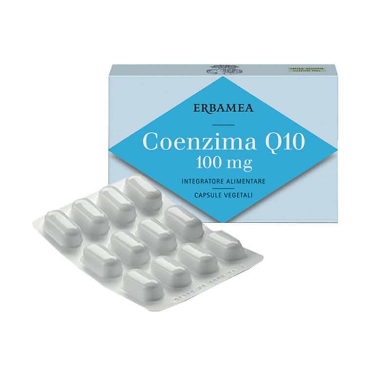erbamea coenzima q10 100 mg 24 capsule vegetali