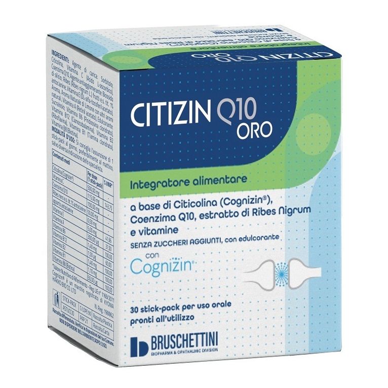 citizin q10 oro 30 stick-pack orosolubili da 3 g