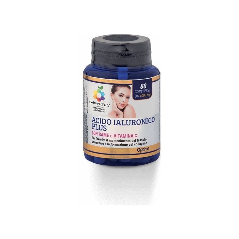 colours of life acido ialuronico plus 60 compresse 1000 mg