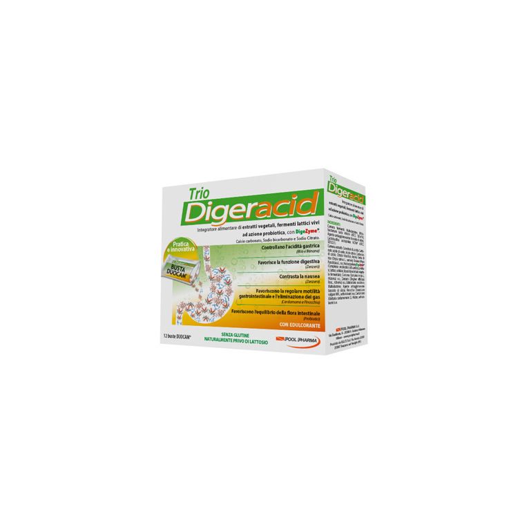 trio digeracid 12 bustine