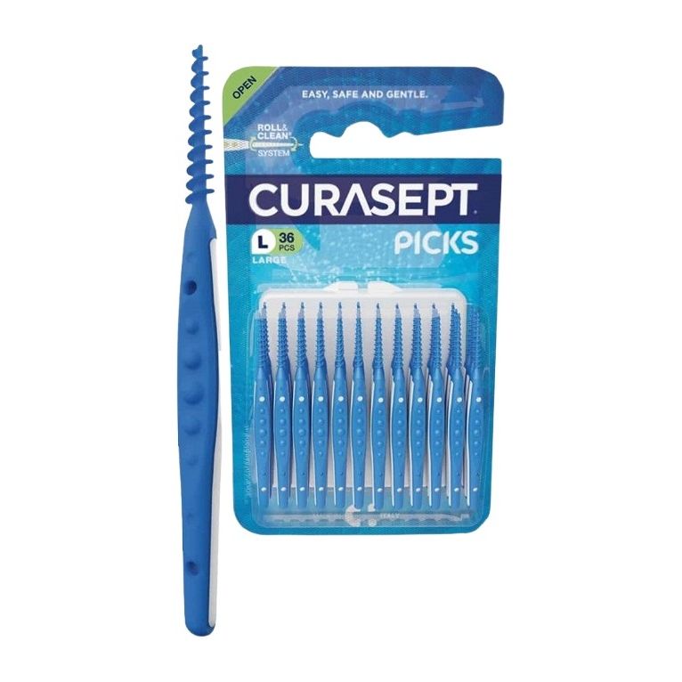 curasept picks large 36 pezzi
