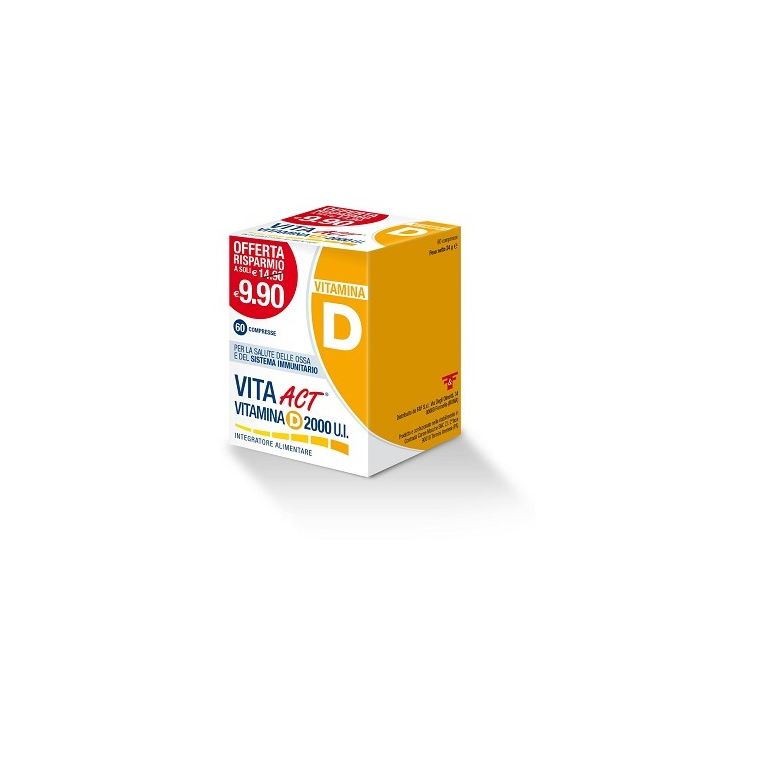 vita act vitamina d 2000ui 60 compresse