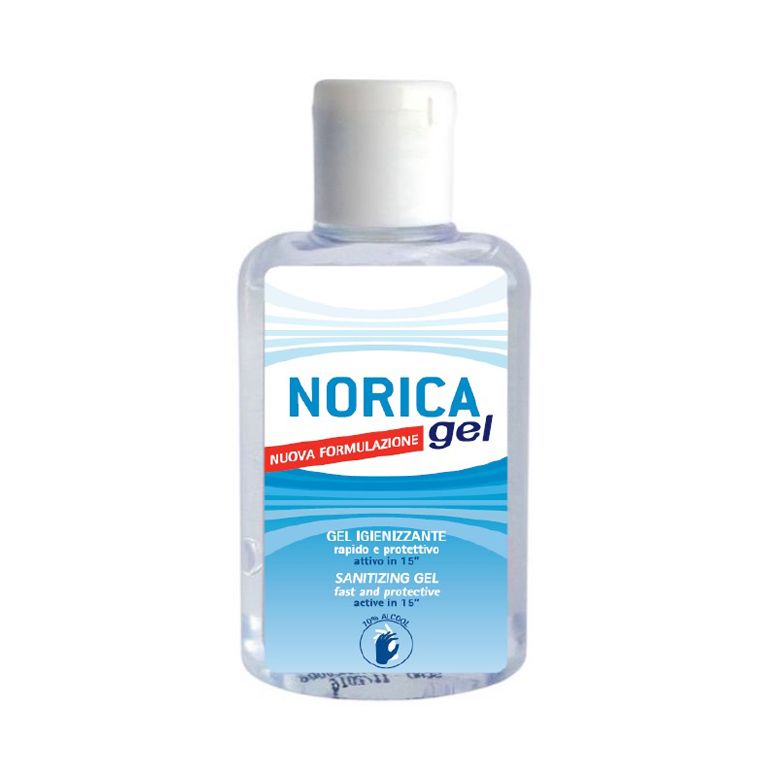 norica gel igienizzante mani nuova formulazione 80 ml