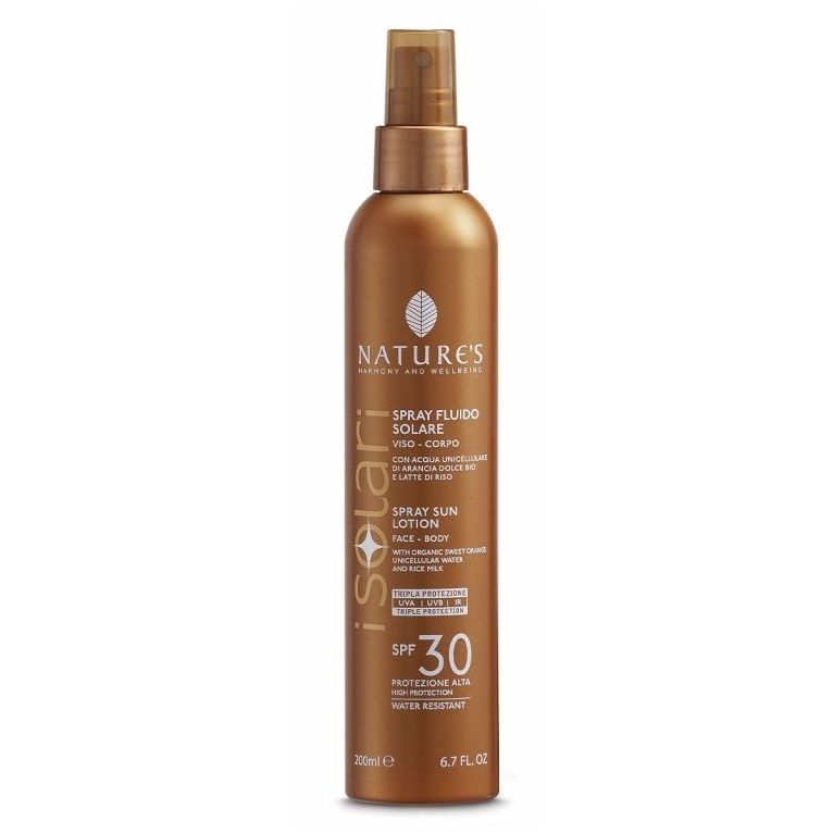 nature's i solari spray fluido spf30 200 ml