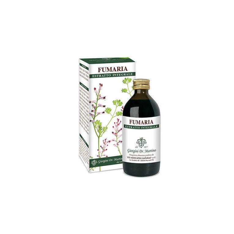 fumaria estratto integrale 200 ml