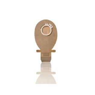 SACCA PER ILEOSTOMIA SISTEMA A 2 PEZZI SENSURA CLICK APERTARICOPERTA IN TNT FORO 50 MM CAPACITA' 420 ML 30 PEZZI