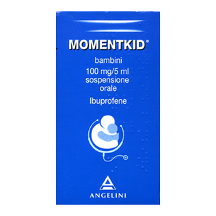 MOMENTKID BB orale sosp flacone 150 ml 100 mg/5 ml gusto miele e banana