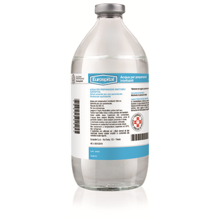 ACQUA PER PREPARAZIONI INIETTABILI (EUROSPITAL) 1 flacone 500 ml