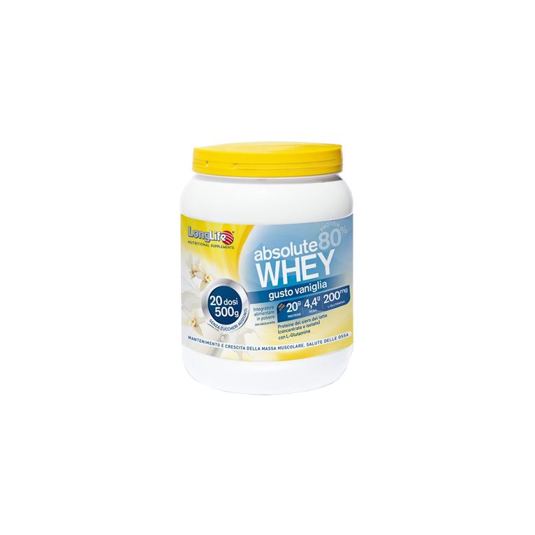 longlife absolute whey vaniglia 500 g