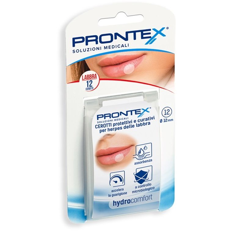 prontex hydrocomfort herpes 12 pezzi