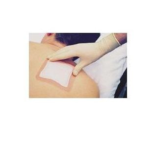 MEDICAZIONE IDROCELLULARE ADESIVA STERILE ALLEVYN ADHESIVE ALTAMENTE ASSORBENTE IN SCHIUMA DI POLIURETANO A STRUTTURA TRISTRATIFICATA 7,5X7,5CM 3 PEZZI