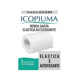 ICOPIUMA BENDA GARZA ELASTICA AUTOFISSANTE CM 4X4 MT