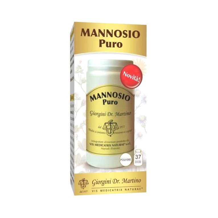 mannosio puro polvere solubile 75 g