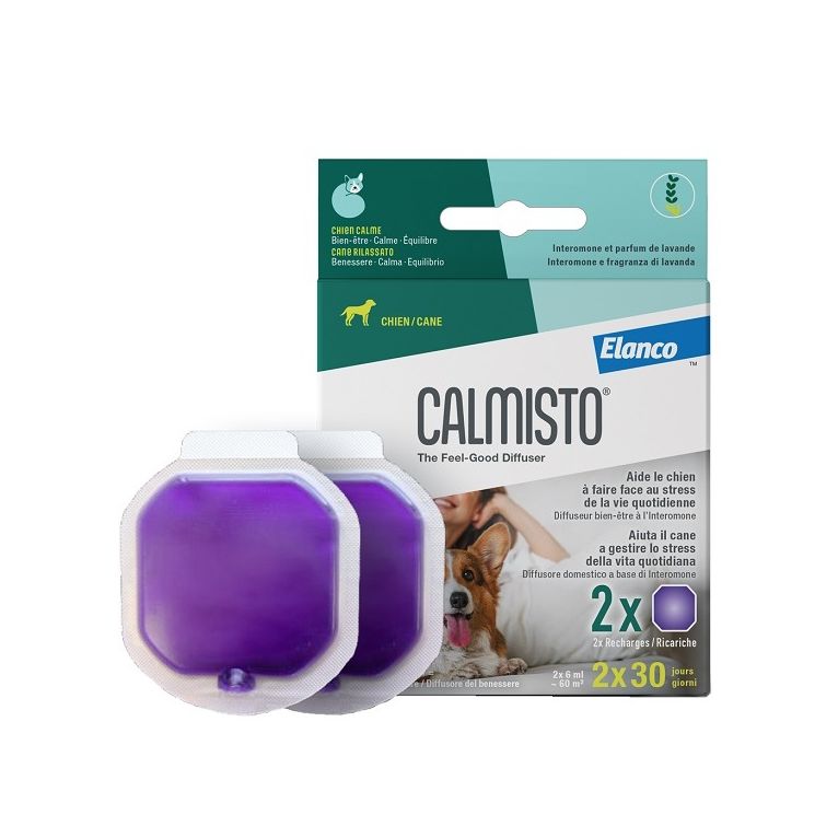 calmisto cane diffusore ricariche 2 blister da 6 ml