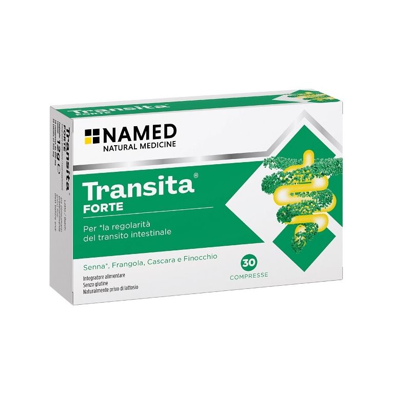 transita forte 30 compresse da 400 mg senza glutine naturalmente privo di lattosio