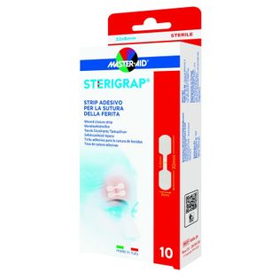 MASTER-AID STERIGRAP STRIP ADESIVO SUTURA FERITE 32X8 MM 10PEZZI