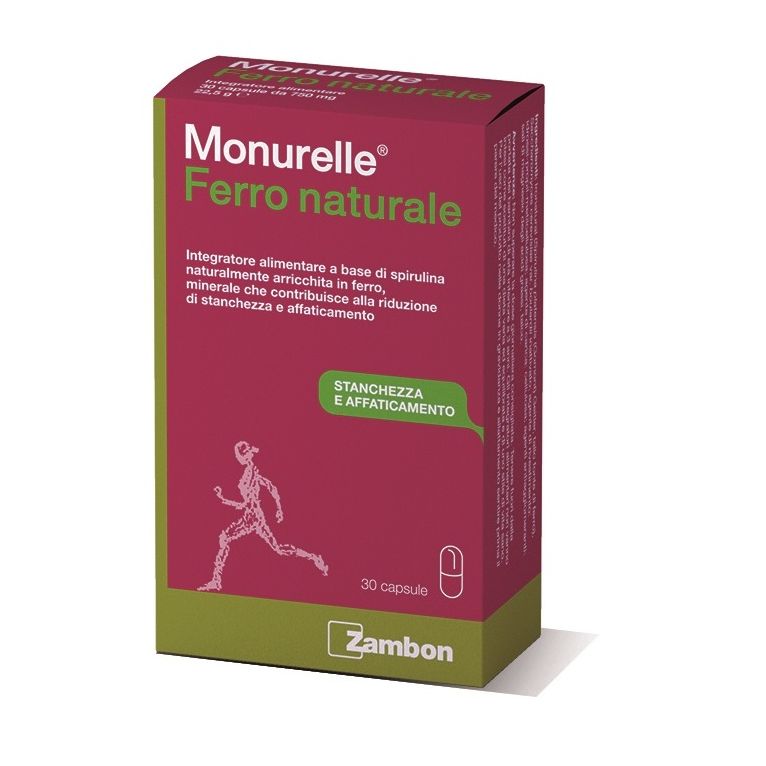 monurelle ferro naturale 30 capsule