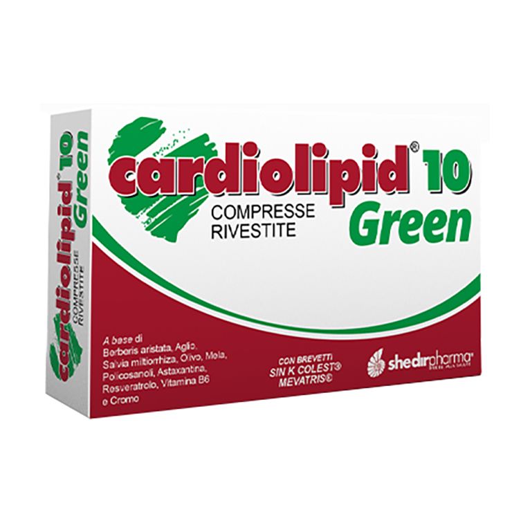 cardiolipid 10 green 30 compresse rivestite
